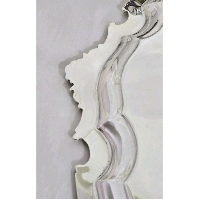 Mid-Century Sterling Silver Tray Salver from Adie Brothers, Birmingham, 1947 For Sale - Image 9 of 18