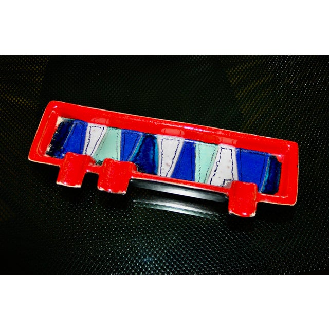 Large Perignem Amphora Belgium 1970 Trinket Tray/Ashtray For Sale - Image 9 of 9