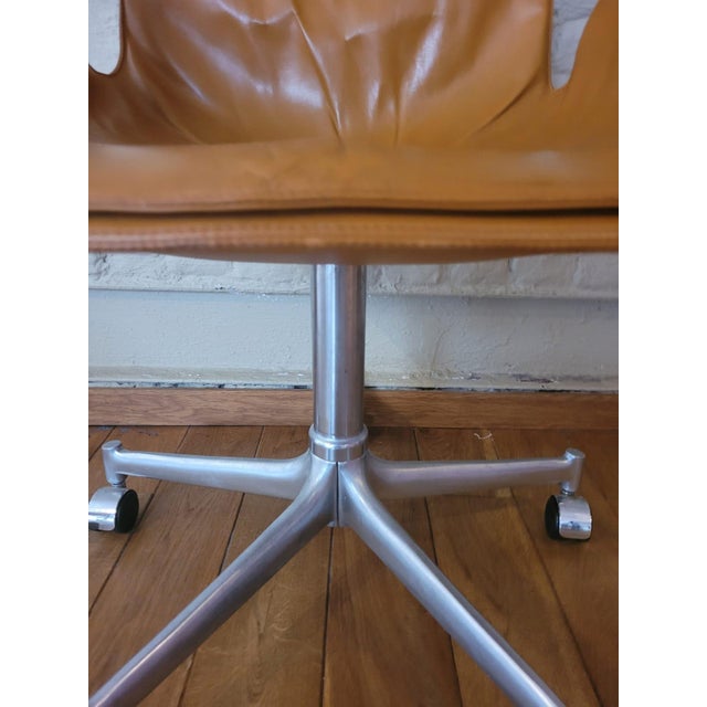 Brown Tulip Chairs by Preben Fabricius & Jørgen Kastholm for Kill International, 1960, Set of 5 For Sale - Image 8 of 18