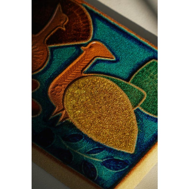 Mid-20th Century Danish Ceramic Relief from Søholm, 1960s For Sale - Image 15 of 18
