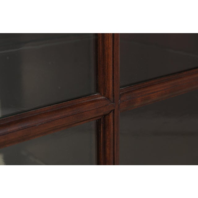 Stickley Cherry 2 Door 2 Drawer Bookcase For Sale - Image 9 of 18