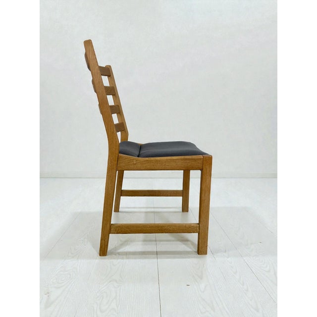 Vintage Danish Oak Dining Chairs by Kurt Østervig for KP Møbler, 1960s, Set of 6 For Sale - Image 6 of 11