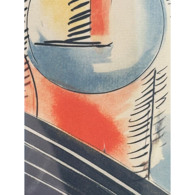 After Raoul Dufy “Homage to Mozart” XL Lithograph For Sale - Image 12 of 14