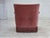 Pink Danish Armchair in Pink Velour and Oak, 1960s For Sale - Image 8 of 18