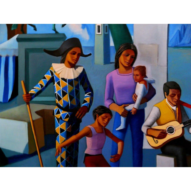 Oil on canvas, signed I work in oils, goauche, charcoal, pencil, pen and ink, and less frequently, in acrylic and...