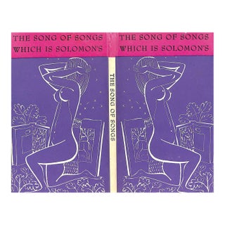 "The Song of Songs Which Is Solomon's" 1960 Watson, Aldren For Sale
