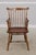 Traditional Stickley Cherry Windsor Style Spindle Back Armchair For Sale - Image 3 of 16