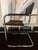Metal Set of 6 Matteo Grassi Mg5 Attributed Cantilevered Dining Chairs in Black Leather and Chrome, Italy, 1980s For Sale - Image 7 of 12