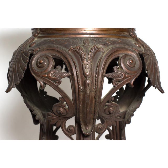 Grand Tour Grand Tour Bronze Roman Table or Pedistal 19th Century For Sale - Image 3 of 9