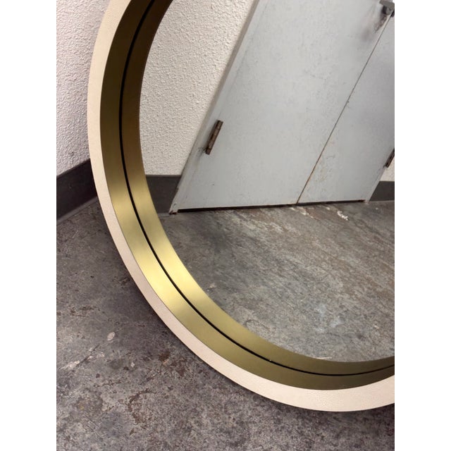 Restoration Hardware Shagreen Mirror For Sale - Image 12 of 12