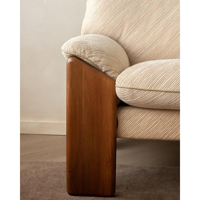 Textile Sapporo Two-Seater Sofa by Mario Marenco for Mobil Girgi, 1970s For Sale - Image 7 of 18