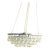Modern Ochre Tier Arctic Pear Chandelier For Sale