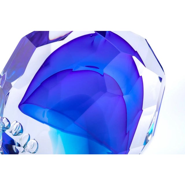 Glass Sculpture in Murano Glass by 1295 Murano For Sale - Image 7 of 11