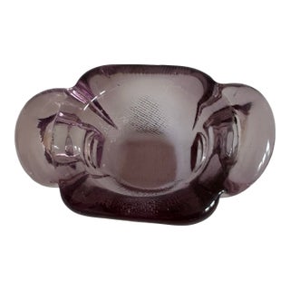 Vintage Murano Art Glass Bowl For Sale
