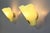 Model 167 PX Methacrylate Yellow Wall Lights by Gino Sarfatti for Arteluce, 1950, Set of 2 For Sale - Image 9 of 10