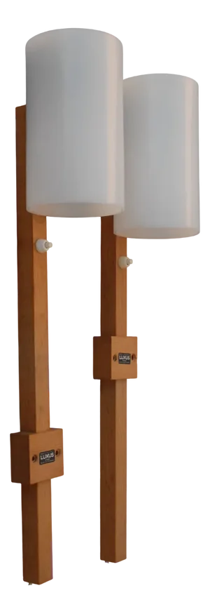 Wall Lights by Uno & Östen Kristiansson for Luxus Vittsjö, Sweden, 1960s, Set of 2