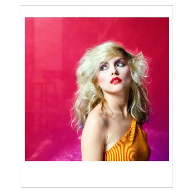 Mick Rock, Pink Debbie Harry, 1978, Estate Photograph Print For Sale