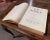 Mid-Century French Two-Volume Leather Bound Bible Set, Marseille 1953 For Sale - Image 10 of 13