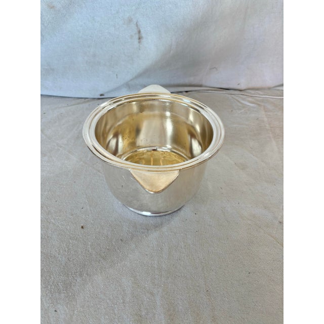 Mid 20th Century 20th Century Reed & Barton Sheraton Hotel Silver Silverplate Chiller, Ice Bowl For Sale - Image 5 of 11