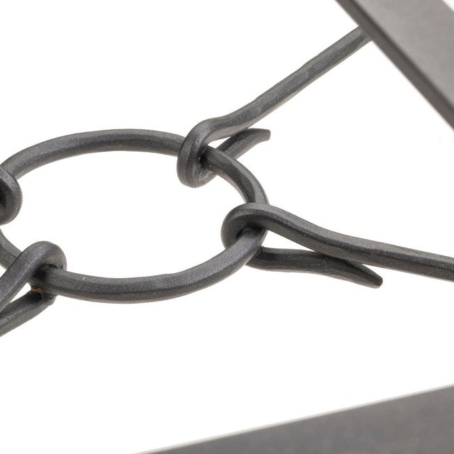 Eden Outdoor Table in Painted Iron by Il Bronzetto, in New conditions. Designed from 2000