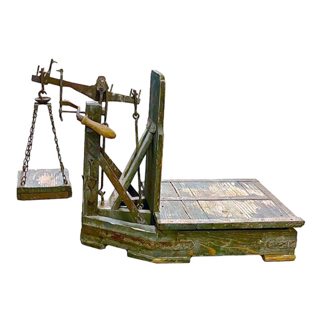 Antique French Provincial Scale For Sale
