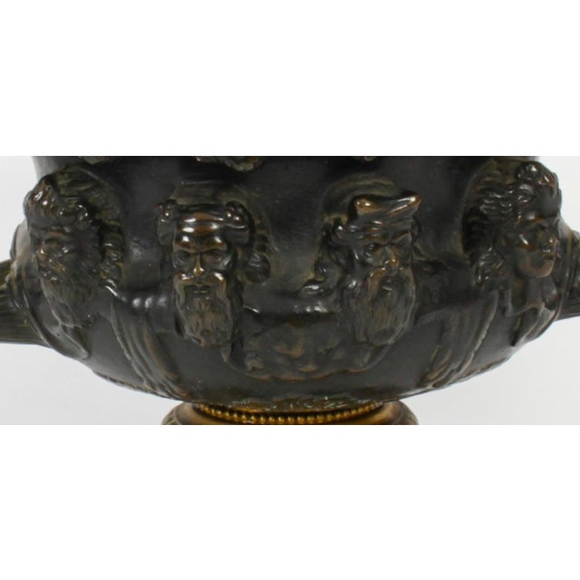 19th Century French Grand Tour Bronze & Ormolu Urn For Sale - Image 3 of 14