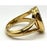 Chopard Happy Diamond 3P Moving Diamond 18k YG Yellow Gold Ring Size 5.75 US For Sale - Image 17 of 18