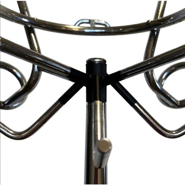 1960s 1960s Italian Chrome Hall Tree For Sale - Image 5 of 10