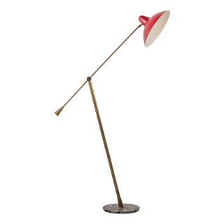 Floor Lamp attributed to Lumen, 1960s For Sale