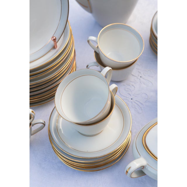 German Porcelain Coffee Service for 12 from Frisia, 1950s, Set of 39 For Sale - Image 9 of 16