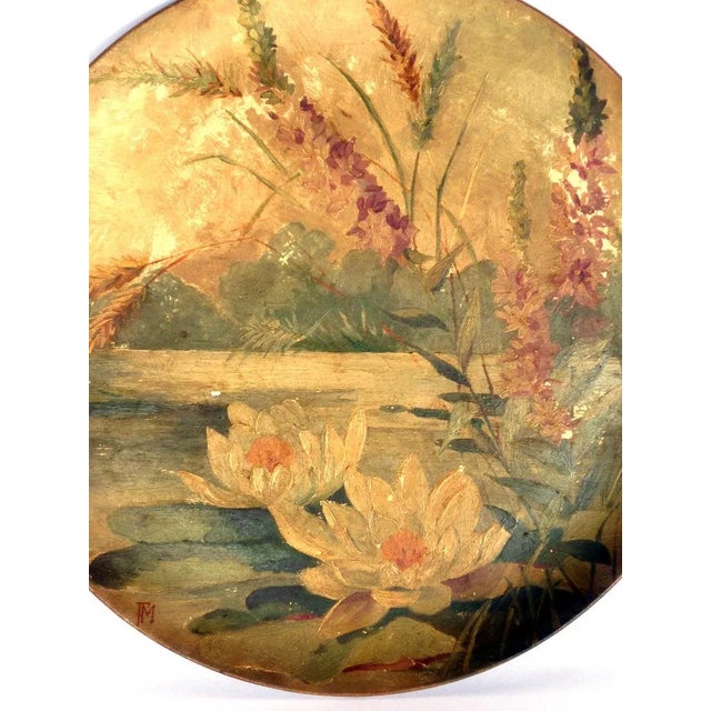 Painted plate, perfect condition. This piece has an attribution mark, I am sure that it is completely authentic and take...