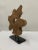 1990s Large Organic Modern Wood Sculpture on Granite Base For Sale - Image 5 of 9