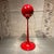 Vintage Red Space Age Floor Lamp / Pedestal Ashtray Combo Mid-Century For Sale - Image 12 of 14