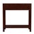 Lark 30 in W Rectangular Wood 1Drawer Nightstand with Lower Open Shelf, Walnut For Sale In Chicago - Image 6 of 8
