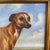 Vintage Regency Signed Oil Painting of Dog For Sale In West Palm - Image 6 of 8