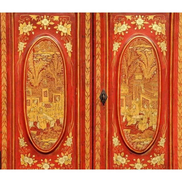 Chinese Export Miniature Cabinet Jewelry Box For Sale - Image 10 of 11