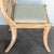 Late 20th Century Set of Four Neoclassical Grey-White Polychromed Klismos Chairs Late 20th C. For Sale - Image 5 of 15