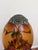 Vintage Hollywood Regency Porcelain Egg Sculpture For Sale - Image 9 of 11