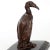 Vintage Miniature Bronze Cormorant Figurine or Sculpture For Sale - Image 4 of 11