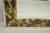 Late 20th Century Decorative Arts Inc. Faux Tortoise Shell Painted Brown & Gold Modern Wall Mirror For Sale - Image 12 of 12