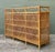 Hollywood Regency Vintage Woven Rattan Starburst Credenza For Sale - Image 3 of 12