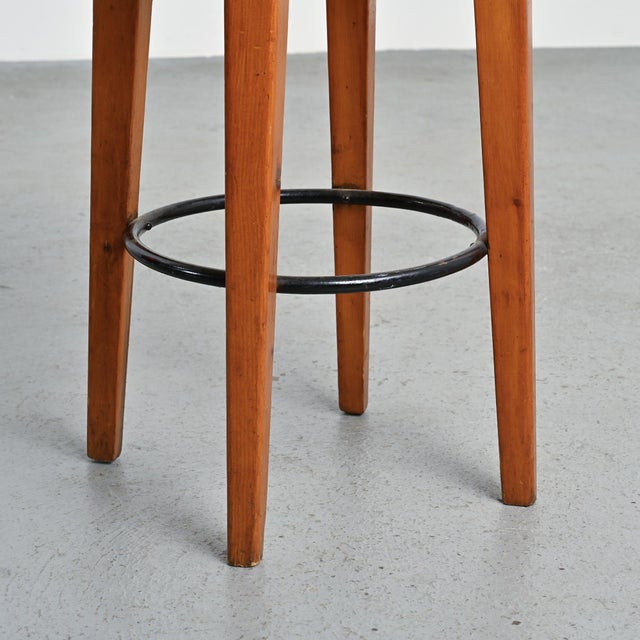 High Stool from Christian Durupt, 1960s For Sale - Image 10 of 15
