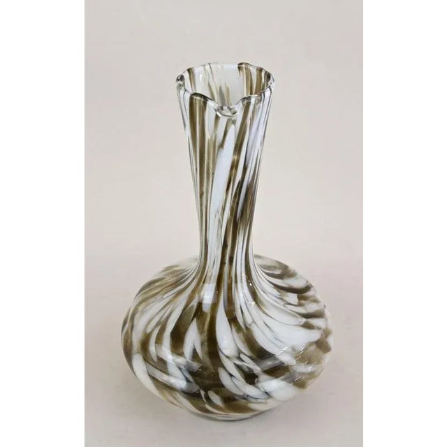 Mid-Century Modern Murano Glass Vases, 1960, Set of 2 For Sale - Image 9 of 18