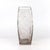 Large, heavy, crystal vase with luxurious irises, late Art Nouveau era. It perfectly combines the clarity and laconicism...