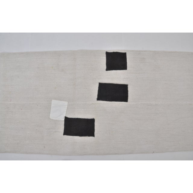 Textile Vintage Antique Hemp Kilim Rug For Sale - Image 7 of 10