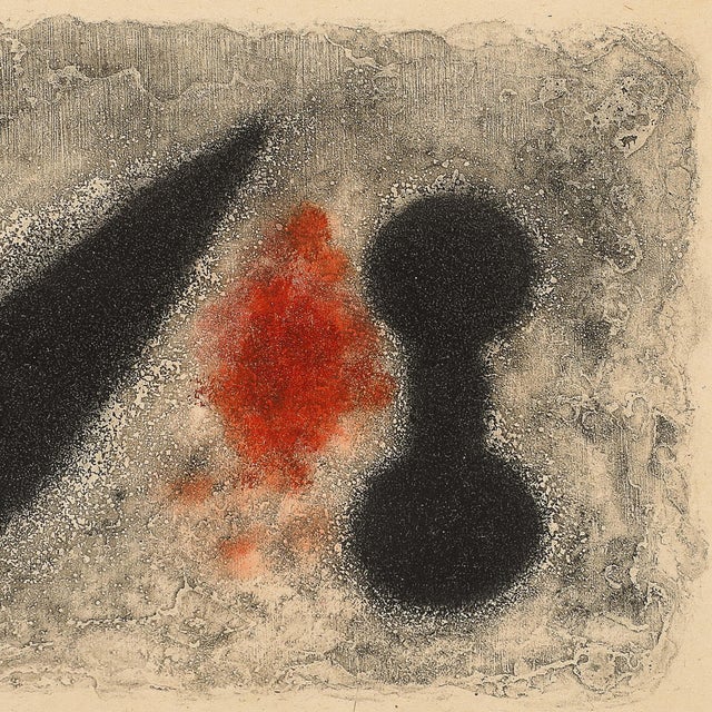Modernist "Nous Avons" Etching & Aquatint Edition 4/40 Signed Joan Miró For Sale - Image 9 of 9
