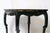 Black Pair Late 20th Century Chinoiserie Lacquered and Parcel Gilt Accent Table For Sale - Image 8 of 14