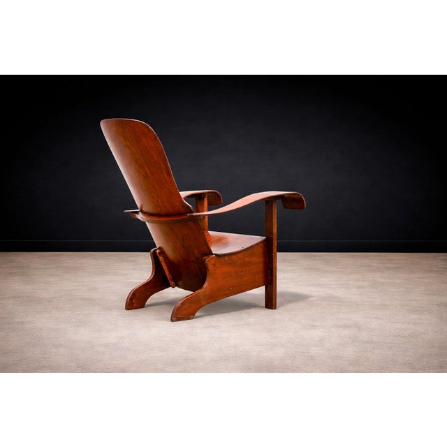 Brazilian Mid-Century Modern Armchair in Bentwood, Cimo, 1950s - Lot 547A For Sale - Image 10 of 14