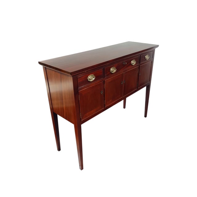 Craftique "Harvey" Solid Mahogany Huntboard / Sideboard Chairish