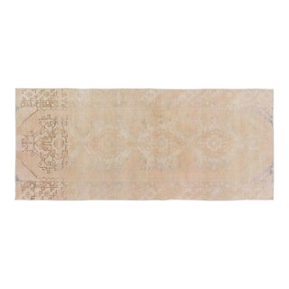 Vintage Turkish Anatolian Hand Knotted Wool Rug, 2'10"x7' For Sale